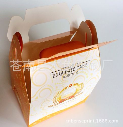 厂家生产糕点盒 甜品盒 食品盒